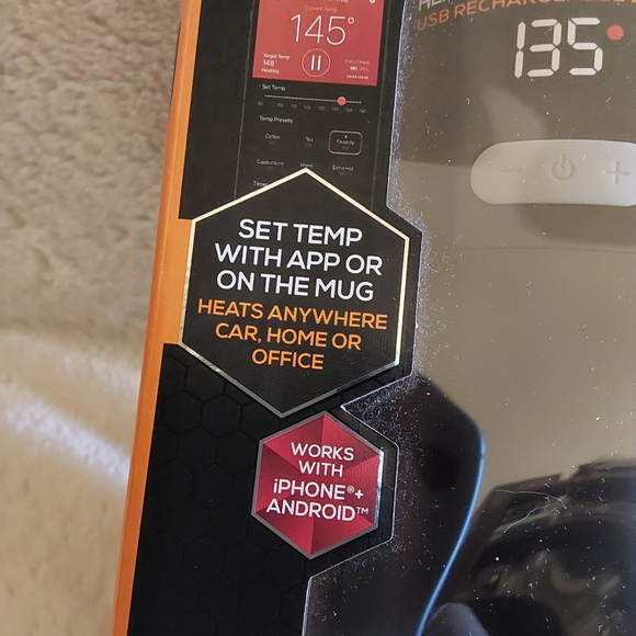 🌺 NIB Smartgear 14 oz. Temp Control Smart Travel Mug - Picture 4 of 9